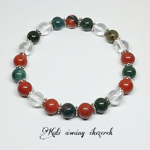 Akaraterő és kitartást növelő ásvány karkötő  - ékszer - karkötő - ásványkarkötő - Meska.hu