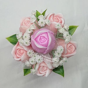 Illatos szappan tulipánok  - otthon & életmód - virágdekoráció - virágok - virágbox - Meska.hu