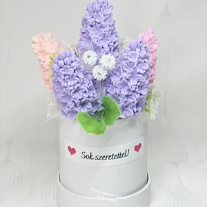 Anyák napi orgona szappanvirág csokor  - Meska.hu