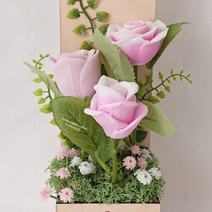 Szeretettel Anyák napjára! illatos szappanrózsák fa dobozban  - Meska.hu