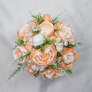 Különleges szappanvirág csokor virágbolt illattal - otthon & életmód - virágdekoráció - virágok - virágbox - Meska.hu