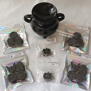 Halloweeni üst aromalámpa illatviasszal - otthon & életmód - gyertya, illat, aroma - aromalámpa - Meska.hu