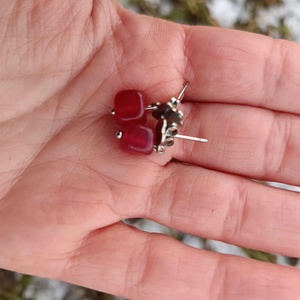 Essential 316L � Turmaline No.16 - ékszer - fülbevaló - lógó fülbevaló - Meska.hu