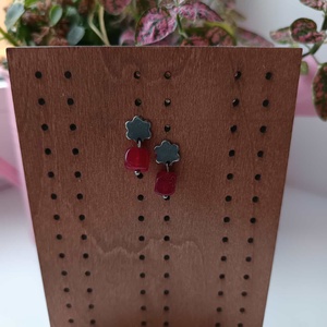 Essential 316L � Turmaline No.16, Ékszer, Fülbevaló, Lógó fülbevaló, Ékszerkészítés, MESKA