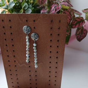 Statement Steel - White Stones Nr. 1, Ékszer, Ékszerszett, Ékszerkészítés, MESKA