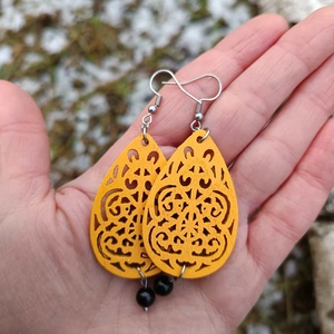 Statement Steel - Wood Nr. 12 - ékszer - ékszerszett - Meska.hu