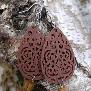 Statement Steel - Wood Nr. 15, Ékszer, Ékszerszett, Ékszerkészítés, MESKA