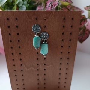 Statement Steel - Aquamarine Nr. 17 - ékszer - ékszerszett - Meska.hu