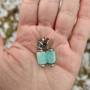 Statement Steel - Aquamarine Nr. 17 - ékszer - ékszerszett - Meska.hu