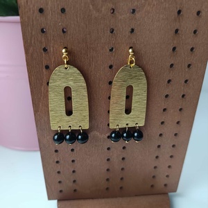 Statement Steel - Brass Nr. 19 - ékszer - ékszerszett - Meska.hu