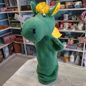 Süsü a sárkány - játék & sport - bábok - kesztyűbáb - Meska.hu