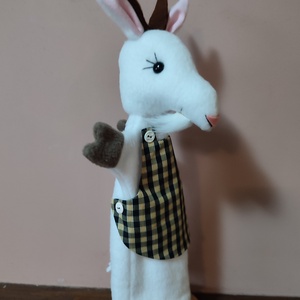 Báb Kecske Karcsi - játék & sport - bábok - ujjbáb - Meska.hu