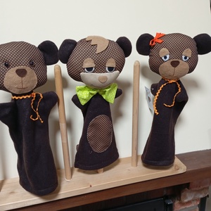 Báb maci a Brunó, Játék & Sport, Bábok, Báb készlet, Baba-és bábkészítés, MESKA