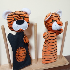 Báb, tigris Tibor, Játék & Sport, Bábok, Ujjbáb, Baba-és bábkészítés, MESKA