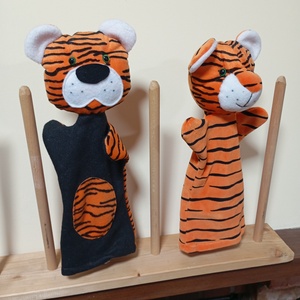 Báb, tigris Tibor - játék & sport - bábok - ujjbáb - Meska.hu