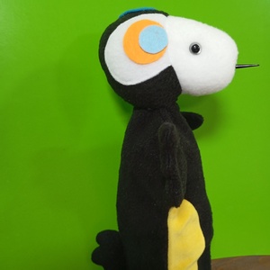 Báb cinege Cecil, Játék & Sport, Bábok, Kesztyűbáb, Baba-és bábkészítés, MESKA