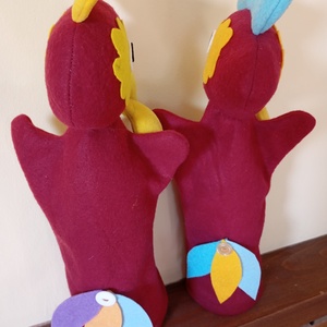 Báb kakas Kázmér - játék & sport - bábok - kesztyűbáb - Meska.hu