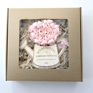 Óvó néninek, tanító néninek ajándék - selyemvirágokkal díszített egyedi feliratos öntözőkanna 13. - otthon & életmód - dekoráció - dísztárgy - Meska.hu