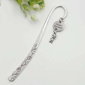 Óvó néninek, tanító néninek ajándék - Gravírozott könyvjelző egyedi felirattal, kislány charmmal, Könyv & Zene, Könyvjelző, Gravírozás, pirográfia, MESKA