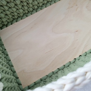 Horgolt tárolókosár egyedi felirattal. Ajándék anyák napjára - otthon & életmód - tárolás & rendszerezés - tárolókosár - Meska.hu