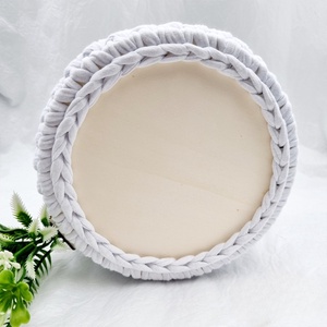 Horgolt tárolókosár egyedi felirattal. Ajándék anyák napjára - otthon & életmód - tárolás & rendszerezés - tárolókosár - Meska.hu