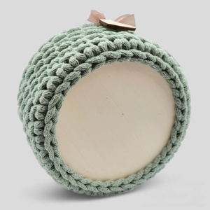 Horgolt tárolókosár egyedi felirattal. Ajándék anyák napjára - otthon & életmód - tárolás & rendszerezés - tárolókosár - Meska.hu