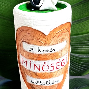 A közös minőségi időtöltésre persely  - otthon & életmód - dekoráció - asztal és polc dekoráció - persely - Meska.hu