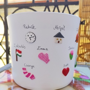 Egyedi kaspó - otthon & életmód - virágdekoráció - virágtartó - kaspó - Meska.hu