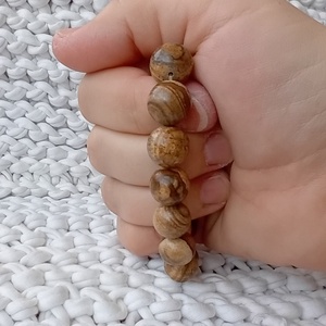 Földhöz ragadtak kíméljenek karkötő - ékszer - karkötő - gyöngyös karkötő - Meska.hu