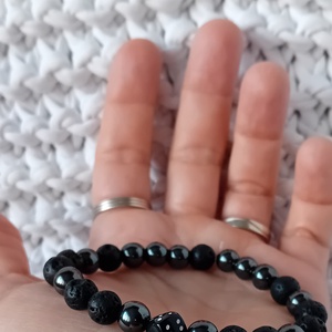 A kocka el van vetve vagy mégsem karkötő - ékszer - karkötő - gyöngyös karkötő - Meska.hu