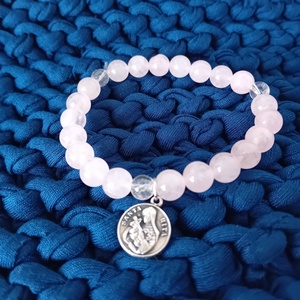 Szent Rita rózsafűzér-karkötő - ékszer - karkötő - ásványkarkötő - Meska.hu Szent Rita rózsafűzér-karkötő - ékszer - karkötő - ásványkarkötő - Meska.hu