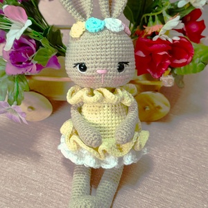 Nyuszi - játék & sport - plüssállat & játékfigura - nyuszi - Meska.hu