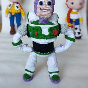 Buzz Lightyear, Játék & Sport, Plüssállat & Játékfigura, Plüss mesefigurák, Horgolás, MESKA