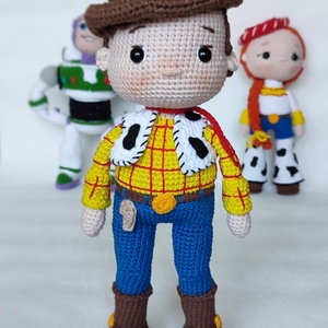 Woody, Játék & Sport, Plüssállat & Játékfigura, Plüss mesefigurák, Horgolás, MESKA