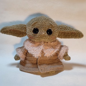 Baby Yoda - játék & sport - plüssállat & játékfigura - plüss mesefigurák - Meska.hu