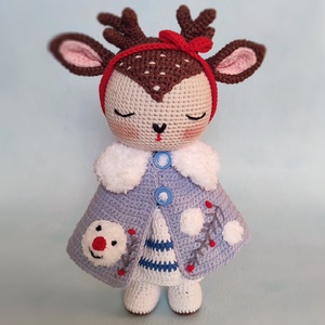 Rénszarvas  - játék & sport - plüssállat & játékfigura - más figura - Meska.hu