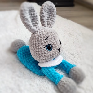 Nyuszi szundipajti - játék & sport - 3 éves kor alattiaknak - alvóka & rongyi - Meska.hu