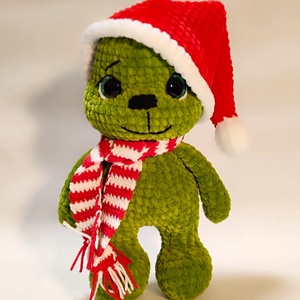 Horgolt baby Grincs, Játék & Sport, Plüssállat & Játékfigura, Plüss mesefigurák, Horgolás, MESKA