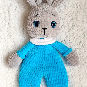 Nyuszi szundipajti, Játék & Sport, 3 éves kor alattiaknak, Alvóka & Rongyi, Horgolás, MESKA