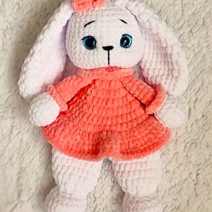 Nyuszi szundipajti, Játék & Sport, Plüssállat & Játékfigura, Nyuszi, Horgolás, MESKA