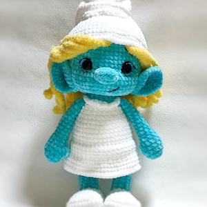 Horgolt plüss Törpilla - játék & sport - plüssállat & játékfigura - plüss mesefigurák - Meska.hu