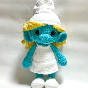 Horgolt plüss Törpilla - játék & sport - plüssállat & játékfigura - plüss mesefigurák - Meska.hu