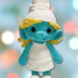 Horgolt plüss Törpilla, Játék & Sport, Plüssállat & Játékfigura, Plüss mesefigurák, Horgolás, MESKA