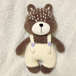 Horgolt plüss maci, Játék & Sport, Plüssállat & Játékfigura, Maci, Horgolás, MESKA