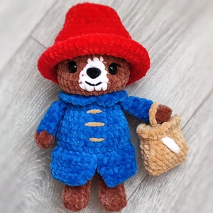 Paddington maci - játék & sport - plüssállat & játékfigura - plüss mesefigurák - Meska.hu