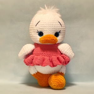 Horgolt plüss kiskacsa, Játék & Sport, Plüssállat & Játékfigura, Plüss mesefigurák, Horgolás, MESKA