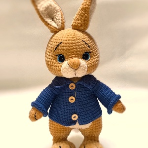 Horgolt plüss Nyúl Péter - Meska.hu