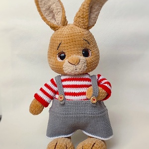 Horgolt plüss nyuszi - Meska.hu