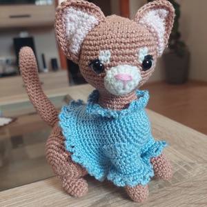 Amigurumi cica, Játék & Sport, Plüssállat & Játékfigura, Cica, , MESKA