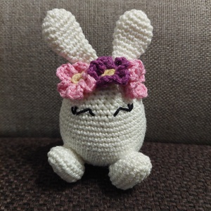 Tojásnyuszi, Játék & Sport, Plüssállat & Játékfigura, Nyuszi, Horgolás, MESKA